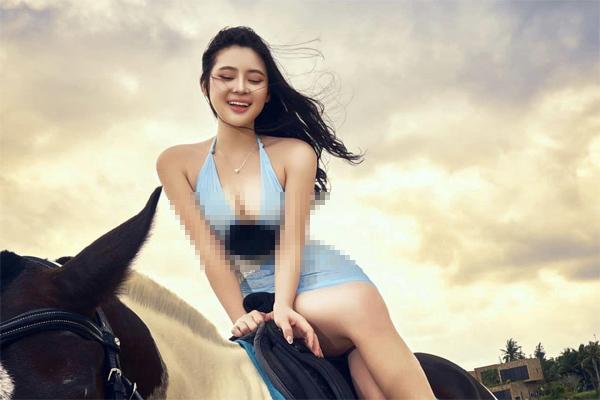 Cô béo xinh nhất Trung Quốc mê váy áo ôm chẽn, tôn vòng 1 khi tập thể thao-9