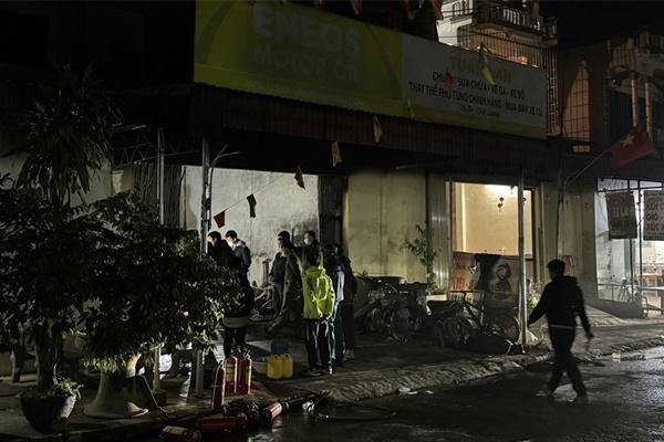 Cháy lớn trong khu công nghiệp Long Giang tối 27 Tết-2