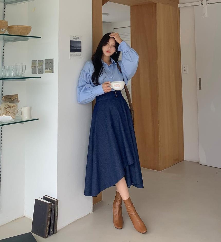 10 công thức diện chân váy chữ A tôn dáng cao ráo, ai cũng có thể mặc đẹp-8