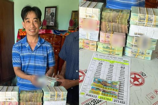 Mua 2 tờ vé số, người đàn ông nghèo ở Trà Vinh trúng giải độc đắc gần 4 tỷ