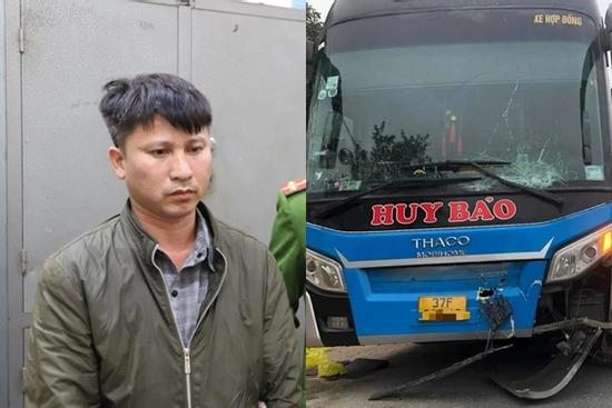 Bắt tạm giam tài xế xe khách tông 2 vợ chồng tử vong trên quốc lộ