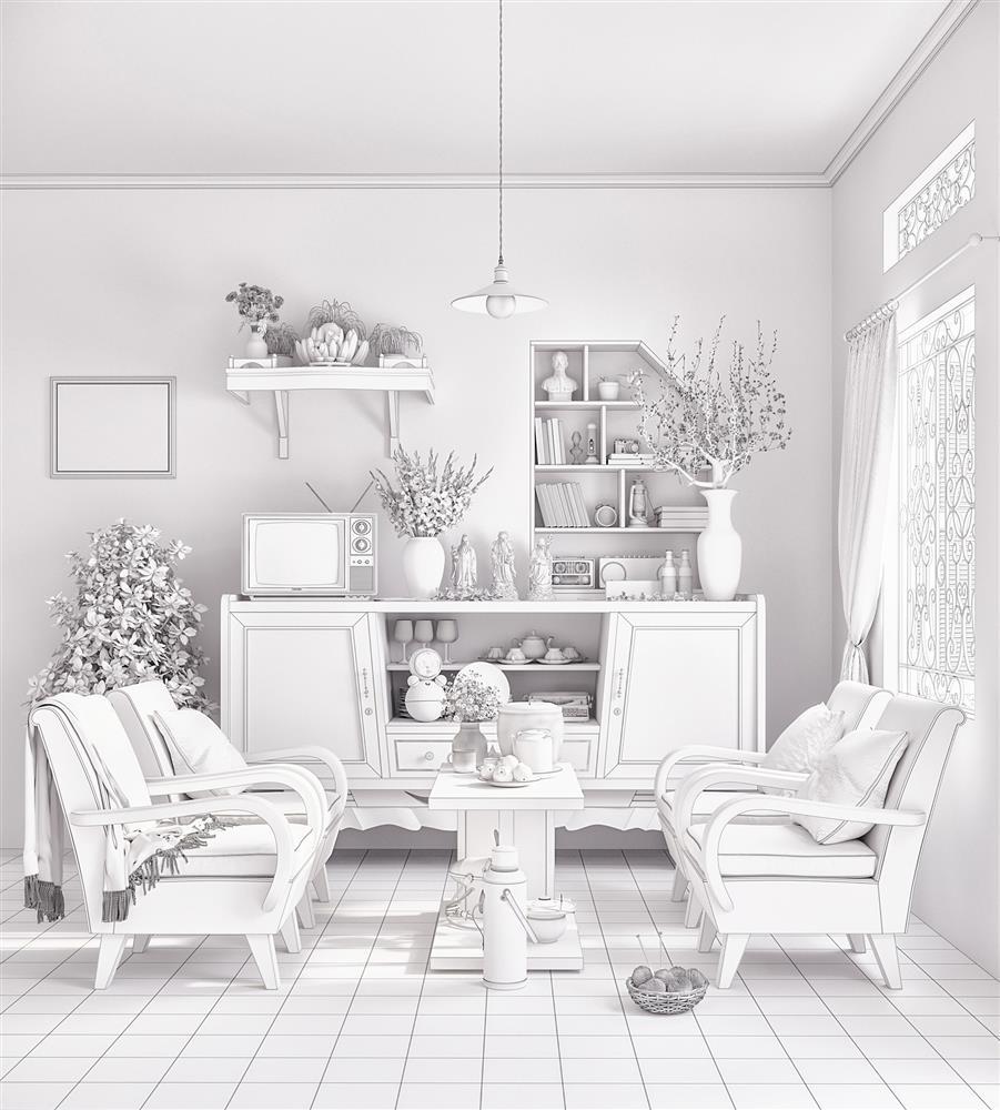 Sự thật bất ngờ đằng sau bộ ảnh phòng khách ngày Tết gây bão mạng xã hội-6