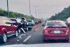 Tai nạn liên hoàn 4 ô tô trên cao tốc Long Thành – Dầu Giây, kẹt xe kéo dài 10km
