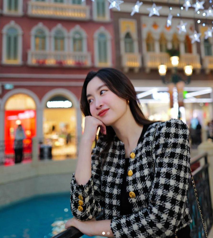 Sinh con cho chồng đại gia, Đỗ Mỹ Linh ngày càng nhuận sắc, để mặt mộc cũng được khen-8