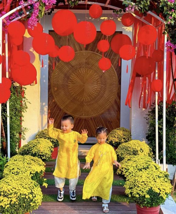 Dàn nhóc tì nhà sao Việt cưng hết nấc khi lên đồ đón Tết: Cường Đô la - Đàm Thu Trang chọn đồ độc lạ nhất-8