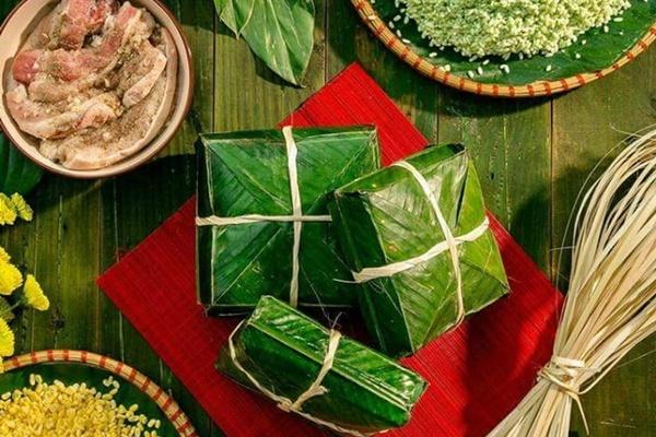 Cũng được làm từ nguyên liệu truyền thống, nhưng các loại bánh chưng ngày Tết này lại vô cùng độc lạ-4