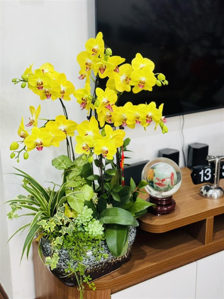 Vợ kém 15 tuổi trang hoàng nhà cửa cùng NSND Công Lý đón Tết-5