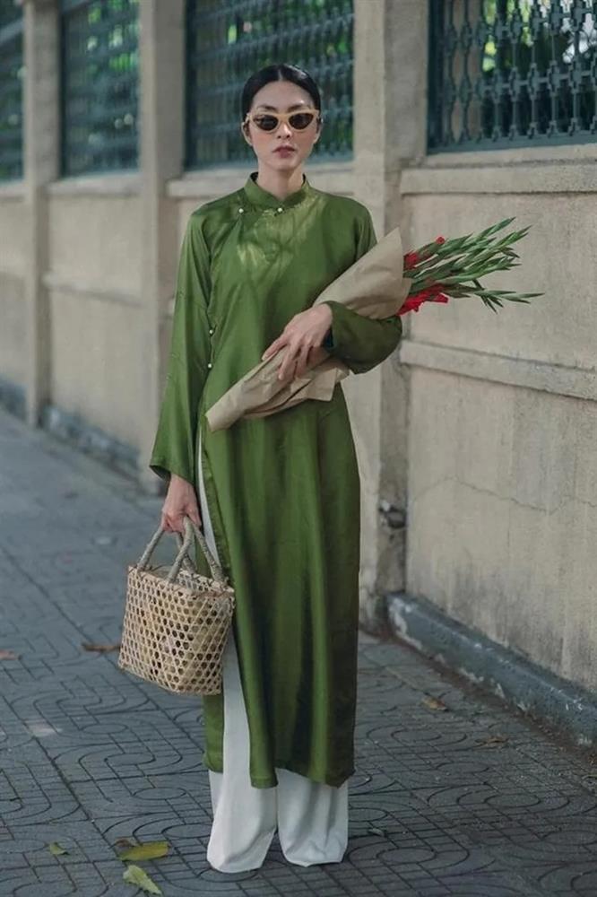 Tăng Thanh Hà mỗi lần diện áo dài đón Tết đều khiến khán giả khen hết lời vì một chi tiết gây chú ý-3
