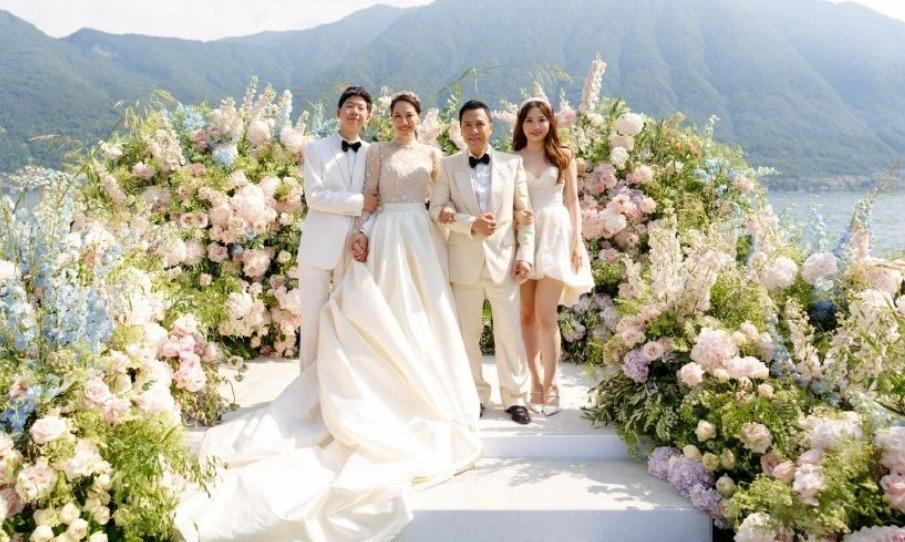 Chân Tử Đan gây bão khi tổ chức sinh nhật cho vợ trên chuyên cơ riêng, nhan sắc hai con cũng gây chú ý-6