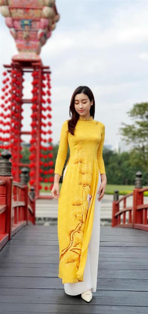Hoa hậu Đỗ Mỹ Linh diện áo dài đậm khí chất người đẹp Hà thành như thế nào?-6