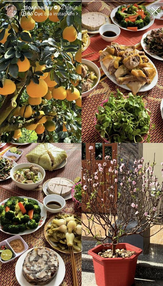 Năm đầu về làm dâu, Doãn Hải My khoe mâm cỗ Tết sớm, toàn đặc sản Thái Bình-1