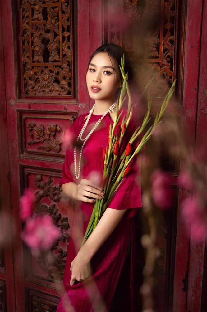 Dàn Hoa hậu Việt Nam khoe sắc với áo dài Tết