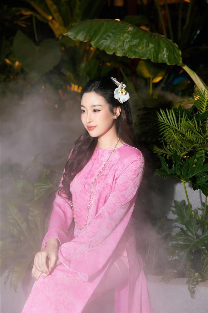 Dàn Hoa hậu Việt Nam khoe sắc với áo dài Tết-4