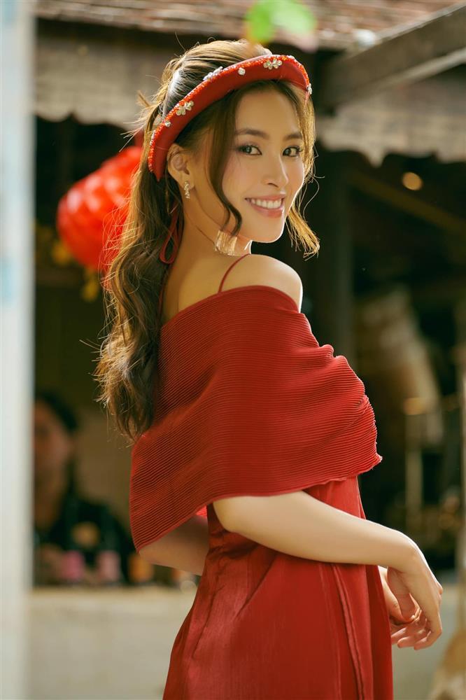 Dàn Hoa hậu Việt Nam khoe sắc với áo dài Tết-5