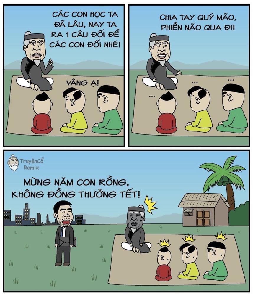 Chùm ảnh chế hài hước về Tết Nguyên đán trong ngày đầu năm Giáp Thìn-2