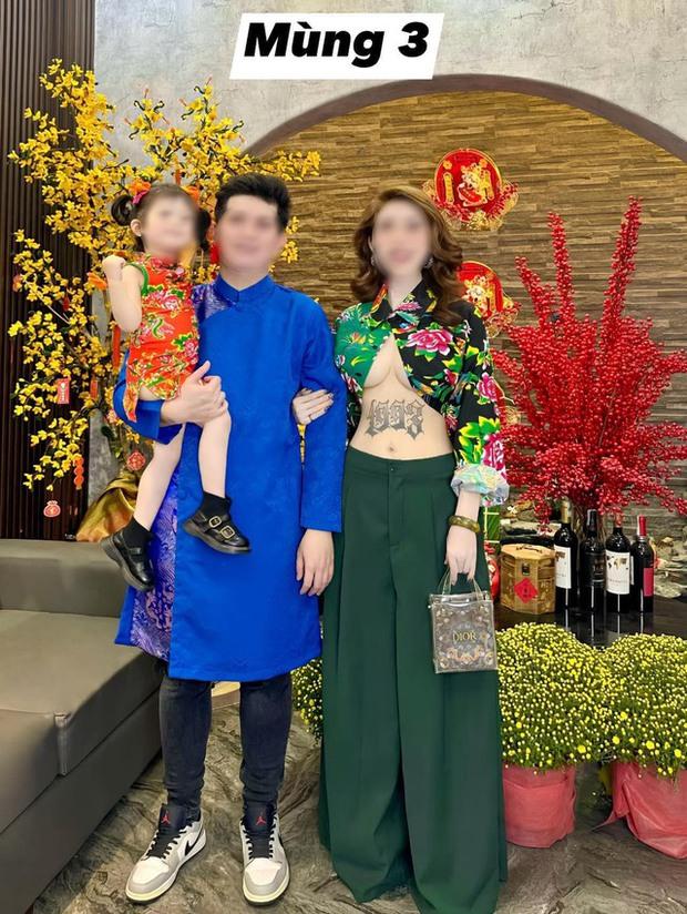 Outfit diện Tết hở hết da thịt của gái một con gây tranh cãi, ai cũng quan tâm thái độ anh chồng-5