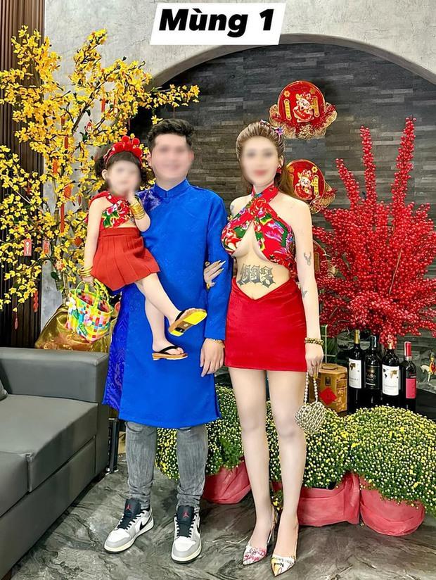 Outfit diện Tết hở hết da thịt của gái một con gây tranh cãi, ai cũng quan tâm thái độ anh chồng-4