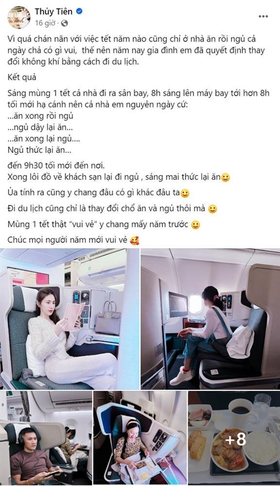 Vợ chồng Thủy Tiên - Công Vinh du xuân đầu năm nhưng nhan sắc con gái mới thật sự gây chú ý-1