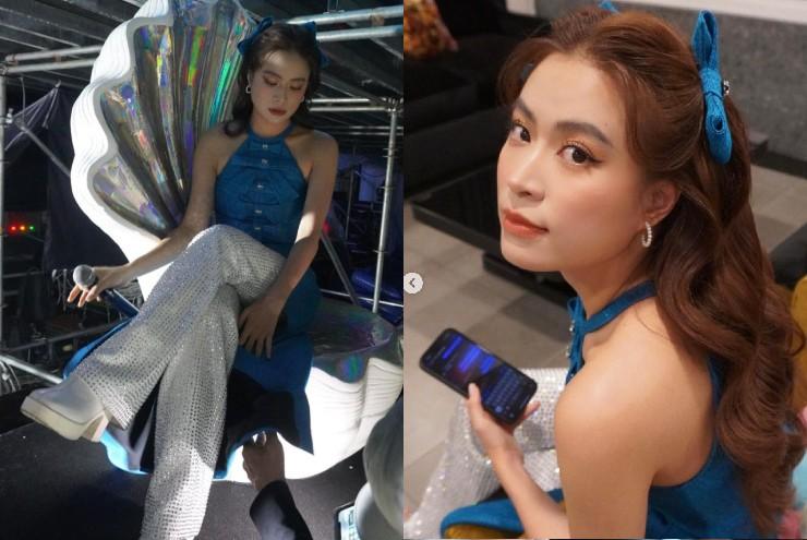 Váy áo quyến rũ khoe hình thể của 2 nữ diễn viên tuổi rồng: Quỳnh Nga, Hoàng Thùy Linh-11