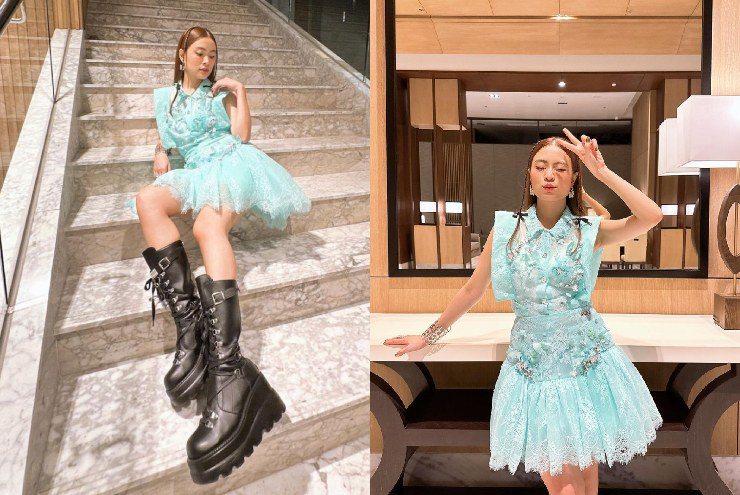 Váy áo quyến rũ khoe hình thể của 2 nữ diễn viên tuổi rồng: Quỳnh Nga, Hoàng Thùy Linh-12