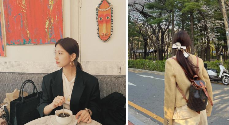 Tham khảo 5 cách buộc tóc xinh tươi của sao Hàn cho mùa xuân-1