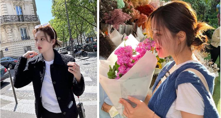 Tham khảo 5 cách buộc tóc xinh tươi của sao Hàn cho mùa xuân-2