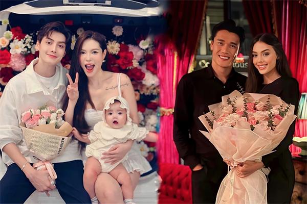 Vợ mẫu Tây gây bất ngờ, tổ chức sinh nhật tại sân bay cho Bùi Tiến Dũng-5