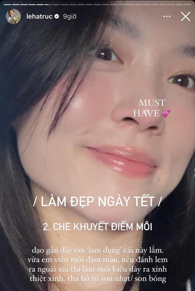 Bản sao Tăng Thanh Hà tiết lộ bí quyết makeup tươi tắn suốt 3 ngày tết - 7 ngày xuân-3