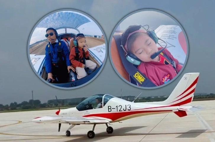 Ông bố lái máy bay chở con gái về quê dịp Tết khiến cư dân mạng nổi sóng-1