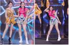 Hồng Diễm bỏ hình ảnh 'nữ thần', diện váy ngắn nhảy hết mình trên sóng VTV