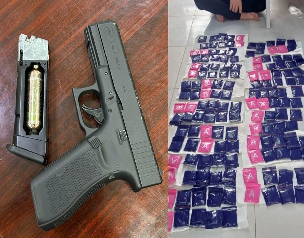 Đôi vợ chồng cầm đầu đường dây buôn ma túy liên tỉnh, luôn thủ sẵn súng-2