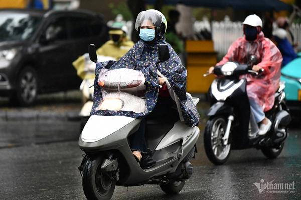 Miền Bắc còn không khí lạnh, mưa phùn nhiều hơn-1