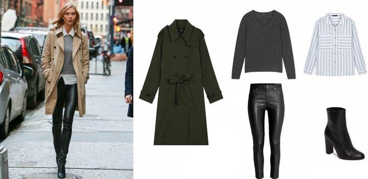 Cách phối đồ với áo măng tô vừa ấm vừa thời trang-4