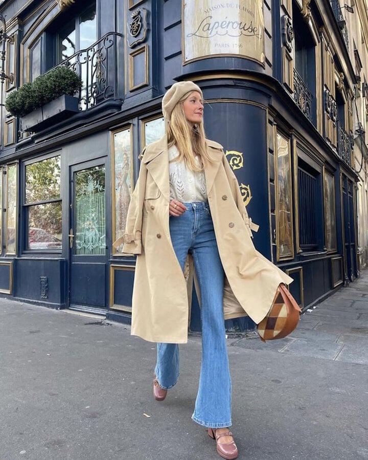 Cách phối đồ với áo măng tô vừa ấm vừa thời trang-5