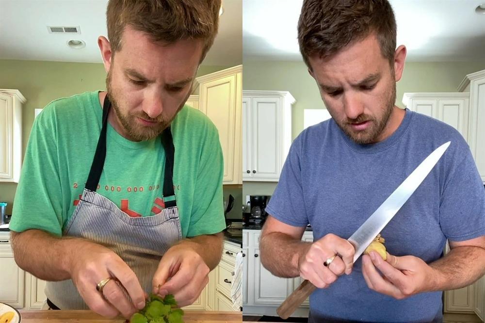 Phản ứng của khách Tây khi ăn thử món tiết canh tôm hùm ở Việt Nam-1