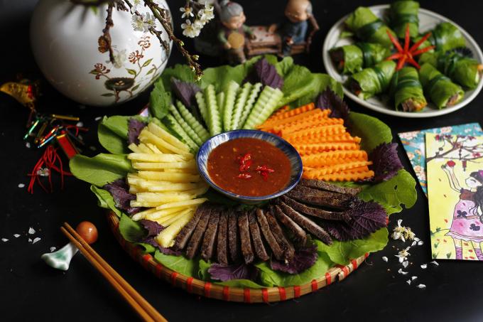 Phương Oanh chăm chỉ vào bếp, bật mí món ăn giải ngán sau Tết ai cũng làm được-8