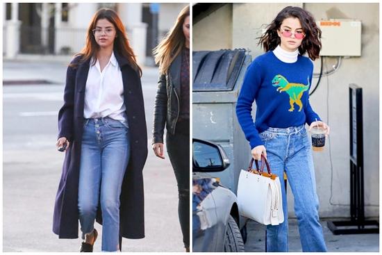 3 mẫu quần jeans tôn dáng làm nên phong cách sành điệu của Selena Gomez