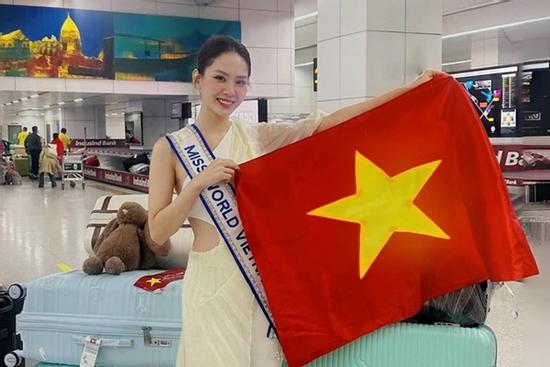 Mai Phương 'chinh chiến' Miss World lần thứ 71, đàn em tặng món quà không ai ngờ