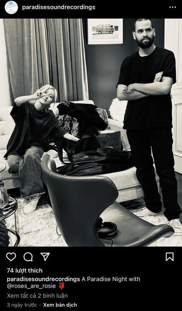 Rò rỉ ảnh Rosé xuất hiện tại phòng thu cho album solo nhưng netizen đồng loạt đòi xóa vì 1 lý do?-3