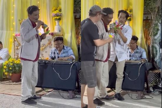Thương Tín gây thương cảm khi hát đám tiệc mưu sinh