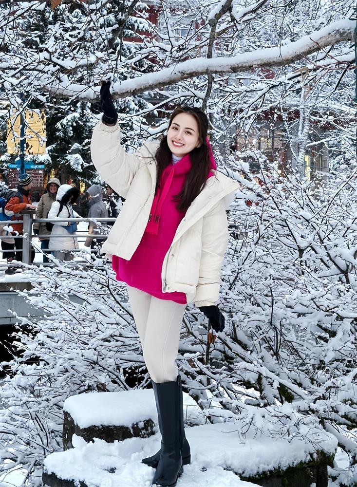 Hoa hậu Diễm Hương được chồng người Canada yêu chiều, nấu ăn ngon mỗi ngày-3