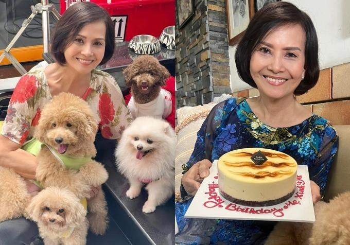 Sắc vóc trẻ trung đến ngỡ ngàng của mẹ ruột khiến Võ Hoàng Yến phải than thở chạy theo không kịp-6