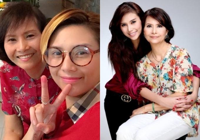 Sắc vóc trẻ trung đến ngỡ ngàng của mẹ ruột khiến Võ Hoàng Yến phải than thở chạy theo không kịp-8