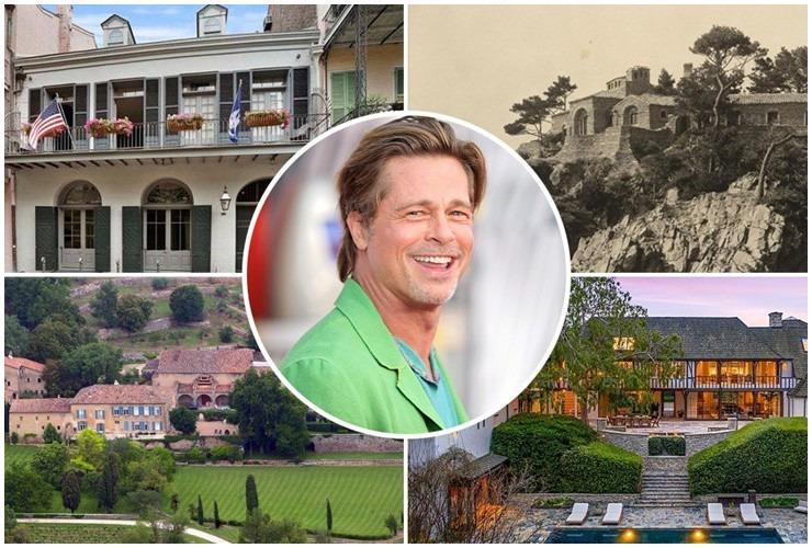 Brad Pitt's extremely luxurious life before living in the same house with his young lover-2