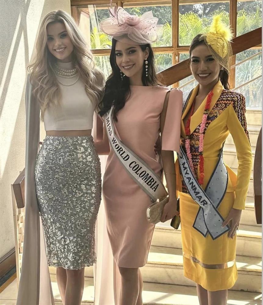 Đối thủ không phải dạng vừa của Hoa hậu Mai Phương tại Miss World 2024-7