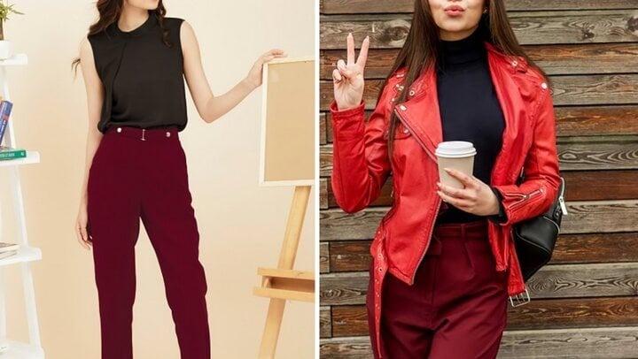 Cách diện đồ màu đỏ sang trọng và đẳng cấp-1