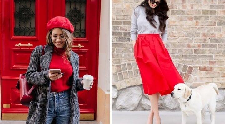 Cách diện đồ màu đỏ sang trọng và đẳng cấp-3