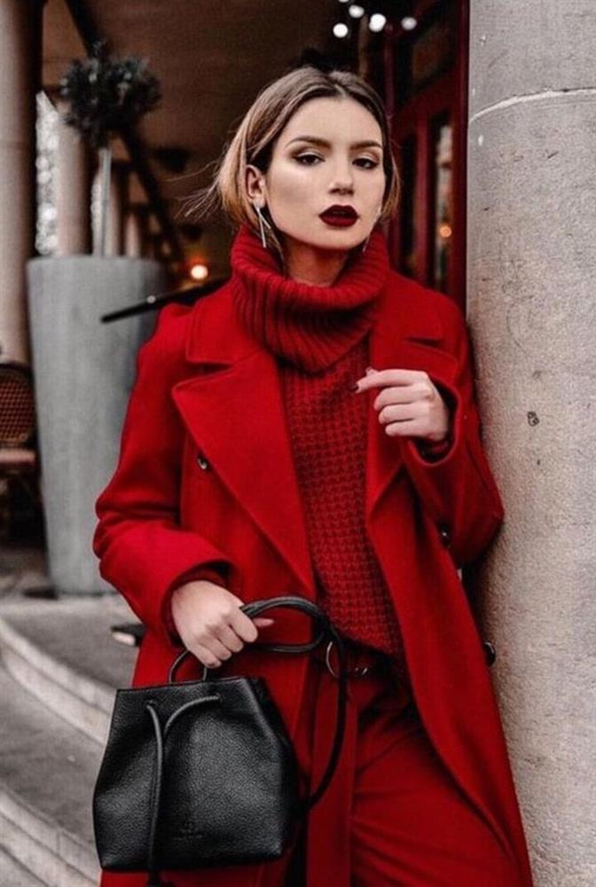 Cách diện đồ màu đỏ sang trọng và đẳng cấp-4