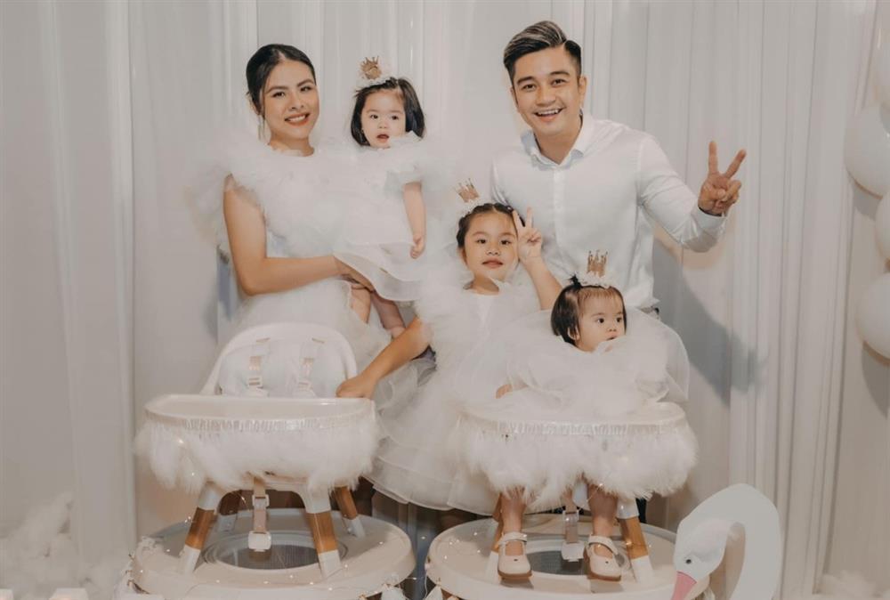 Loạt gia đình sao Việt đón một bề con gái: Vân Trang niềm vui nhân 3, các cô chiêu ai cũng xinh đẹp - tài năng-5