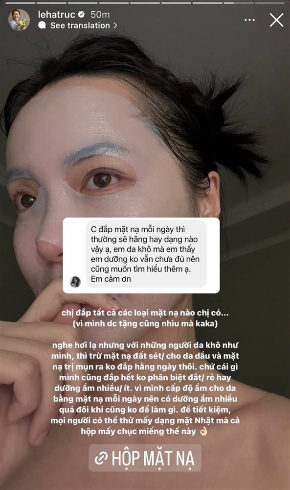 Hà Trúc chăm da, dưỡng tóc theo kiểu ngược đời nhưng lại hiệu quả bất ngờ-2